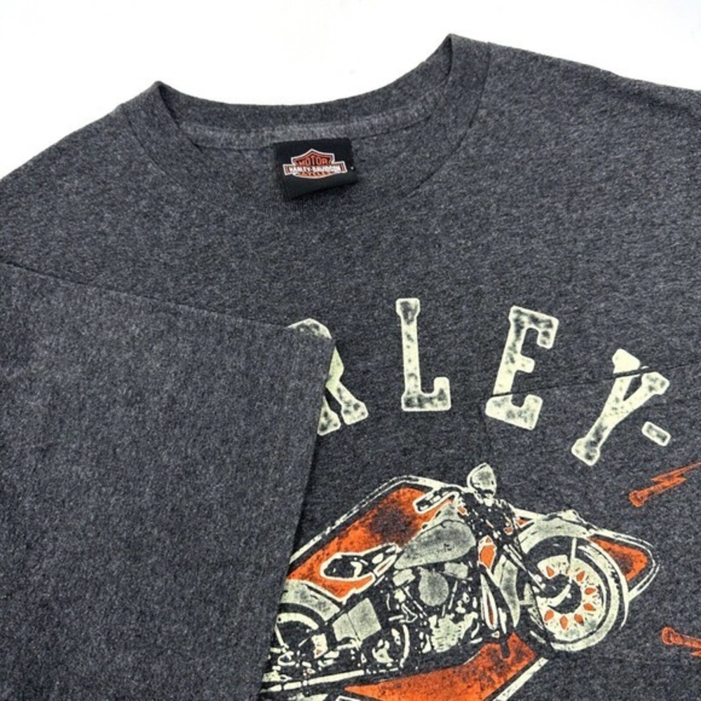 Harley Davidson Motorcycles Grand‎ Cayman Islands BWI Pocket T Shirt Mens Medium